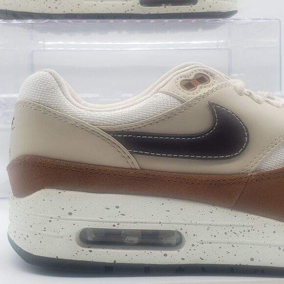 Nike Air Max 1 "Cream & Coffee" - Classic & Stylish Women Size [8.5] 25.5 cm - Picture 8 of 11